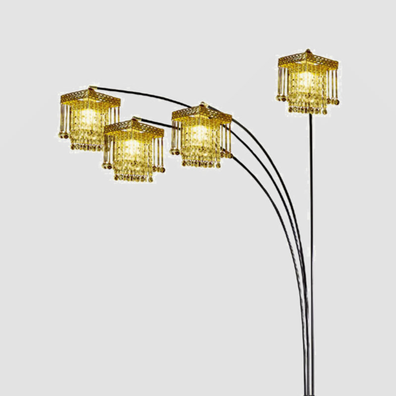 Ronetta 84'' Arched Floor Lamp