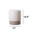 Repose-pieds rond en velours 14,96 po Zisel