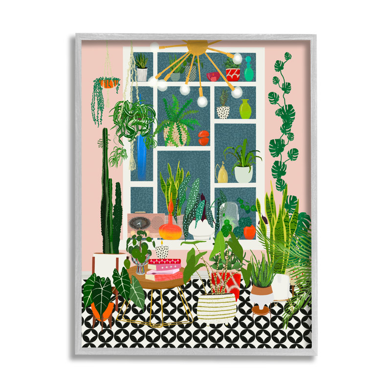 43_Art mural moderne sur toile tendue, "Modern Chic Home Lover Sanctuary" par Jen Bucheli, Estampe numérique Farmhouse
