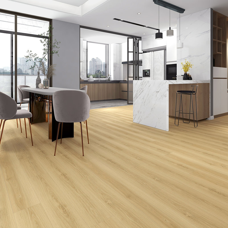Mesa 7 In. X 48 In. 20Mil 5.5Mm Waterproof Rigid Core Luxury Vinyl Plank Flooring, Brushed Gold