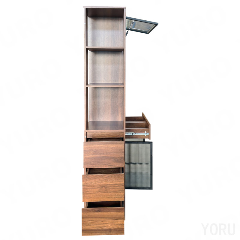 Armoire de rangement 71 po de hauteur, organisateur d'entrée multifonctionnel - standard, 70.87" H x 39.29" W x 13.66" D
