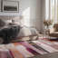 Destane Abstract Cotton Machine Tufted Area Rug-1985133590