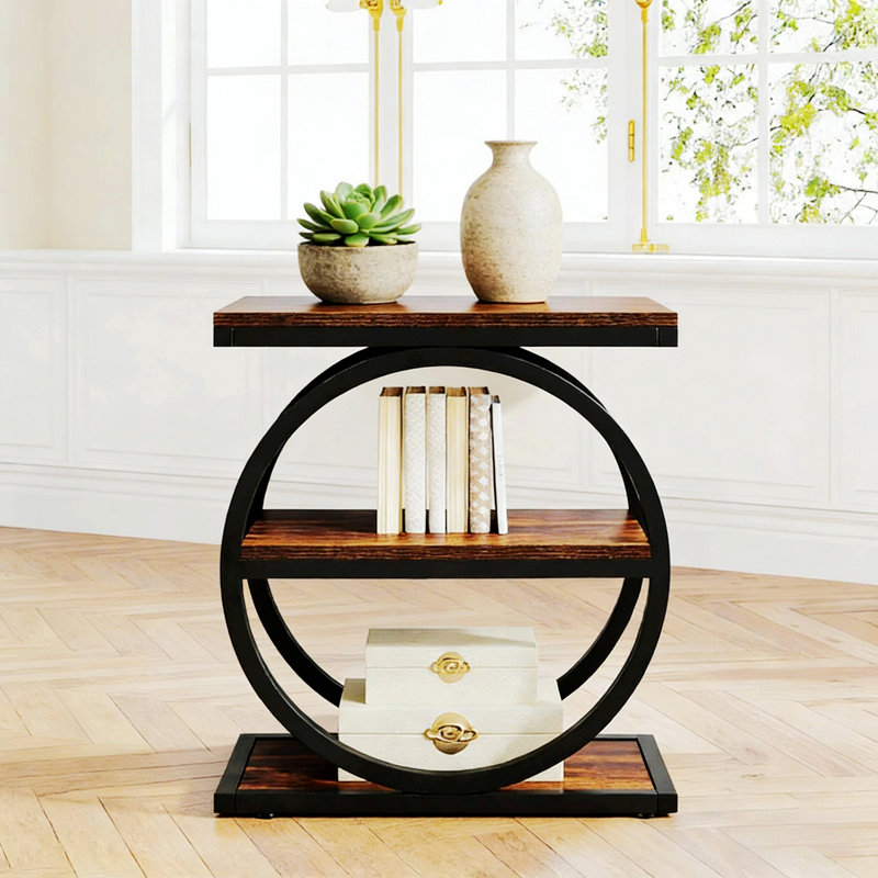 3-Tier Sofa Table for Living Spaces