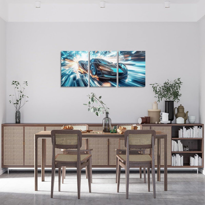 3 Piece Wrapped Canvas Print