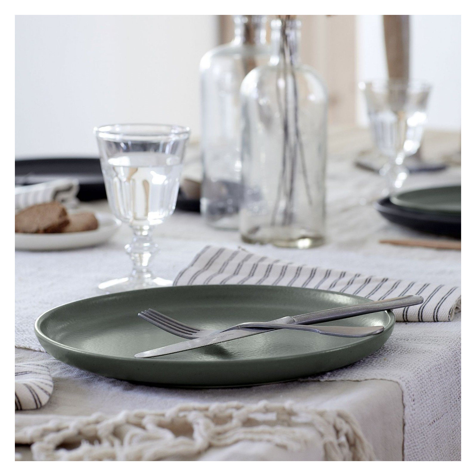 Casafina Pacifica Dinner Plate, Green