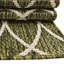 Tapis géométrique vert-236058688