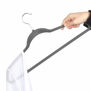 Keaney Recycled Heavy Duty Plastic Hanger for Dress/Shirt/Sweater Rebrilliant Pack Size: 10 Pack