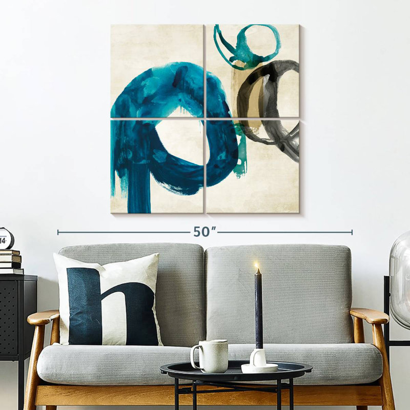 Blue Ring I, 32" H x 32" W