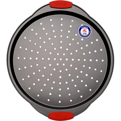 Lifemaster Non-Stick Steel Pizza Pan