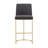 Upholstered Counter Stool with Metal Frame-70133973-70133971
