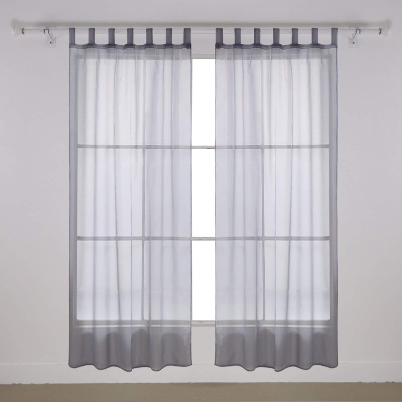 Priscillia Semi Sheer Curtain Pair