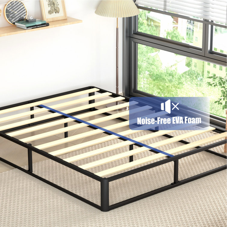 Hartness 6'' Steel Bed Frame