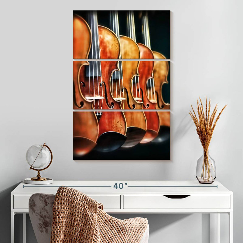 Abarca rangée de violons