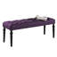 Banc de salle à manger capitonné en tissu Leviton-697589066-697589068
