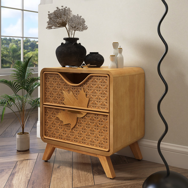 Armoire d'appoint moderne avec deux tiroirs
