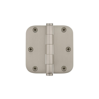 3.5'' x 3.5'' Brass Butt Bearing Hinge