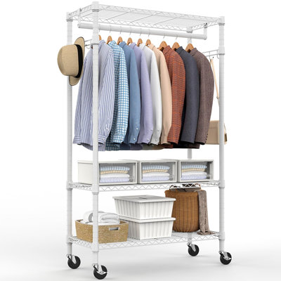 75cm Rolling Clothing Rack