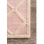 Tapis rose en laine crocheté à la main Swarthofthi-31646290