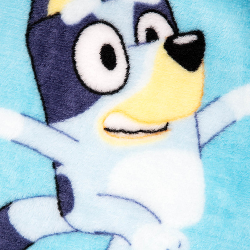 Bark and Blanket Bluey Dance Party 40 X 50 Throw