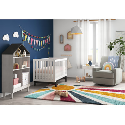 Maust Sunshine Rainbow Shag Rug