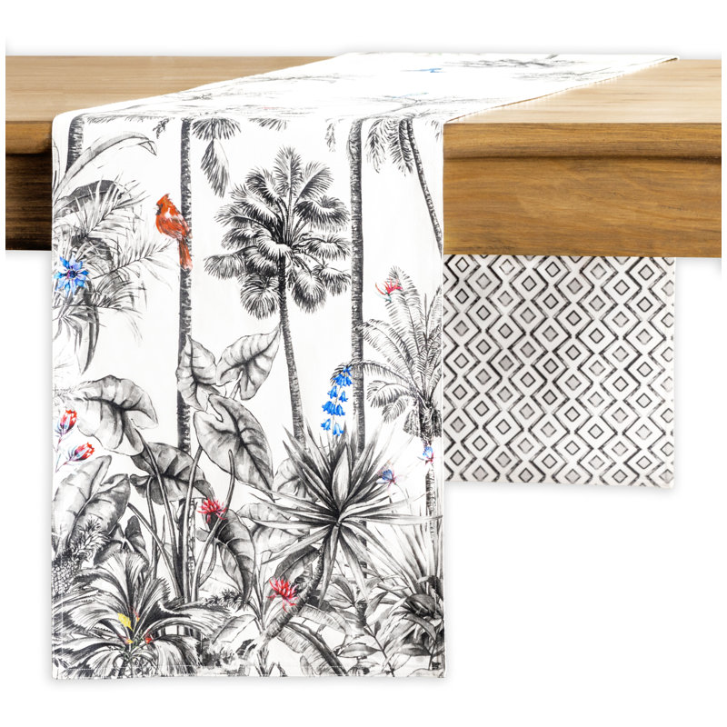 100% Cotton Table Runner, 108" x 14.5"