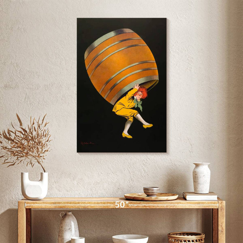 Yarlin Cognac Pellisson 1907, 36" H x 24" W