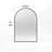 20X30 Inch Metal Framed Arched Bathrrom Mirror-1327437718-1327437719