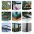 Palram - Canopia Prestige 2 - 8' W x 16' D Walk-In Hobby Clear Polycarbonate Resin Frame Greenhouse with Starter Kit - Green-94084864
