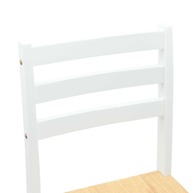 Tamille Solid Wood Accent, White/Natural