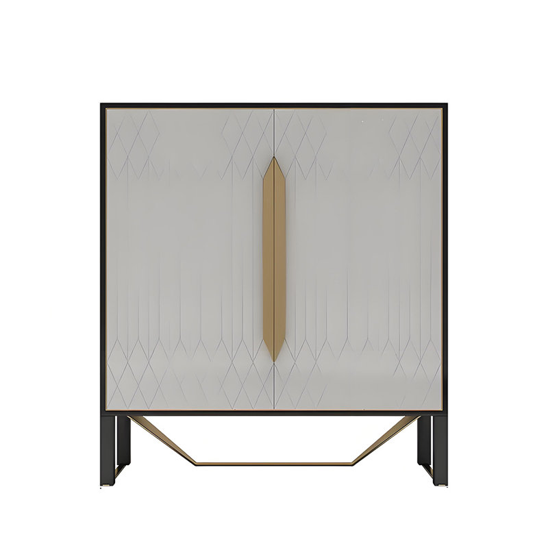 Armoire de rangement pour chaussures 20 paires de haute qualité peu encombrante, Gris