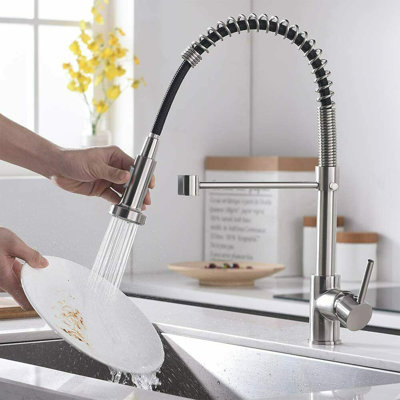 Belfry Kitchen Dewey Pull Out Touch Kitchen Faucet