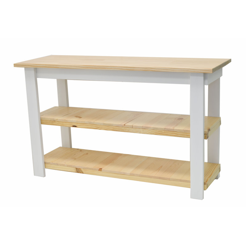Jarrard Solid Wood Kitchen Island