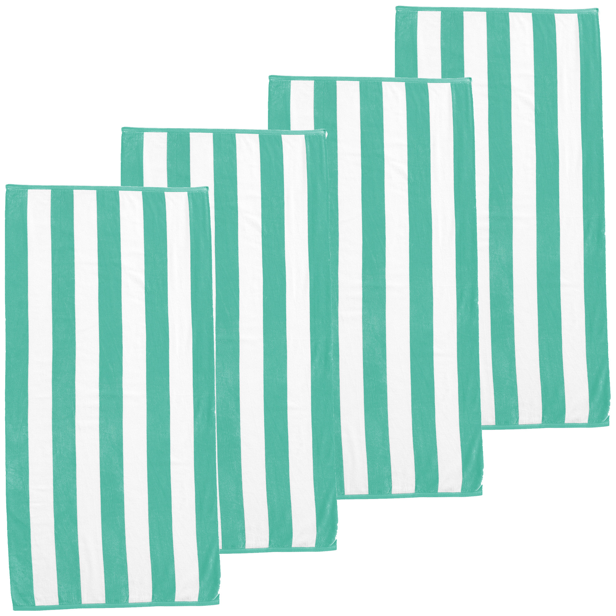 FreshFolds 100% Cotton Absorbent & Quick-Dry Cabana Beach Towels & Reviews | Wayfair