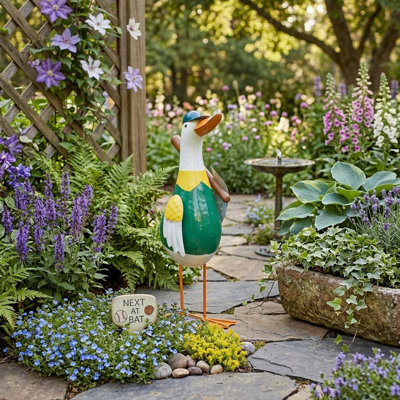 Tin Garden Statue