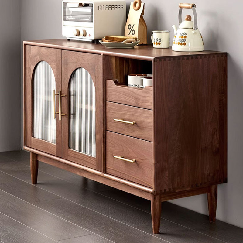 Armoire de rangement simple et moderne en bois