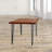 Jaymi Rectangular with Iron Base Dining Table-36930420