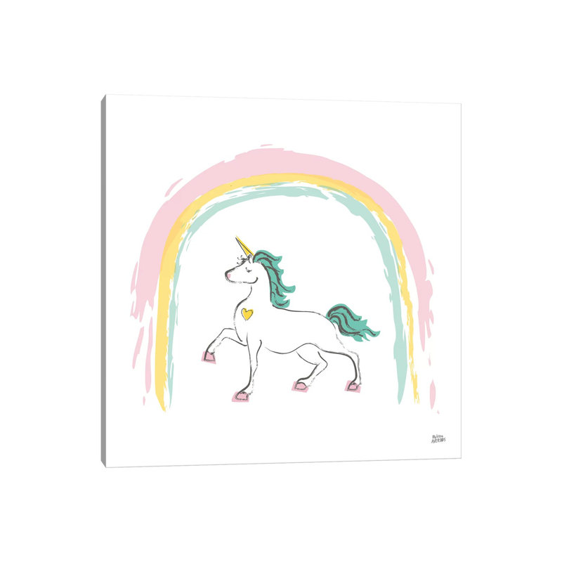 Rainbow Dream I by Melissa Averinos - Wrapped Canvas Painting, 93.98 cm H x 93.98 cm W x 1.91 cm D