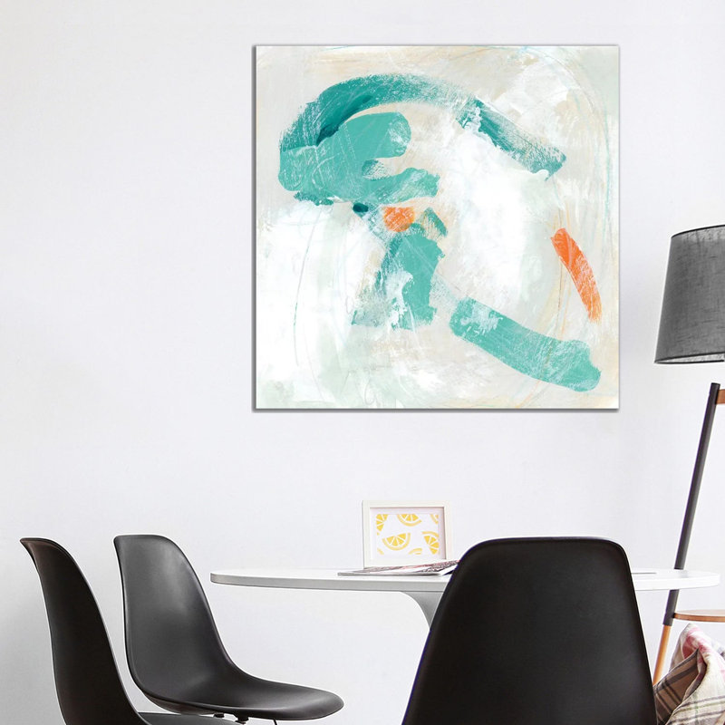 Tidal Current II by June Erica Vess - Wrapped Canvas Painting, 93.98 cm H x 93.98 cm W x 1.91 cm D