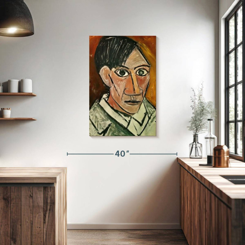 Autoportrait de Leisha, 1907, H 36 po x l 24 po