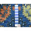 Tapis oriental bleu en laine noué à la main 9 pi 5 po x 12 pi Ersari 61CDE5B58B1B4048B323EF08C9E5399A