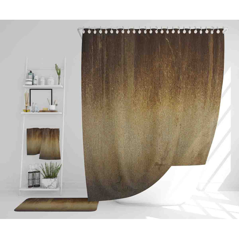 Nattalie Polyester Shower Curtain Set
