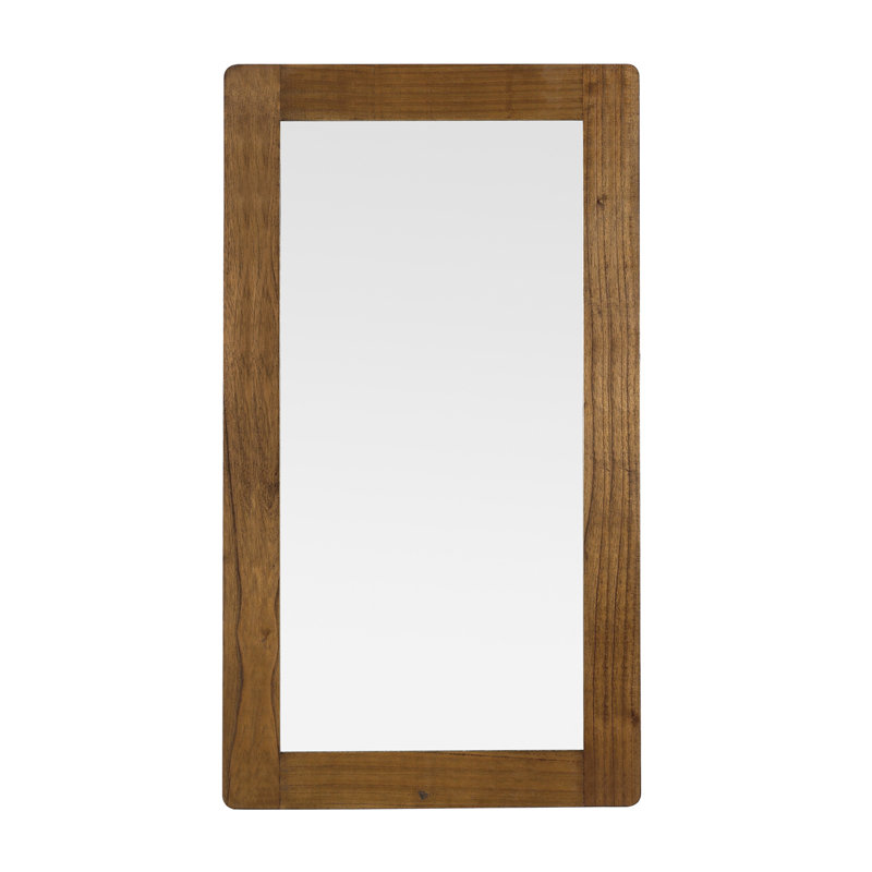 Flash Solid Wood Wall Mirror, 150cm H