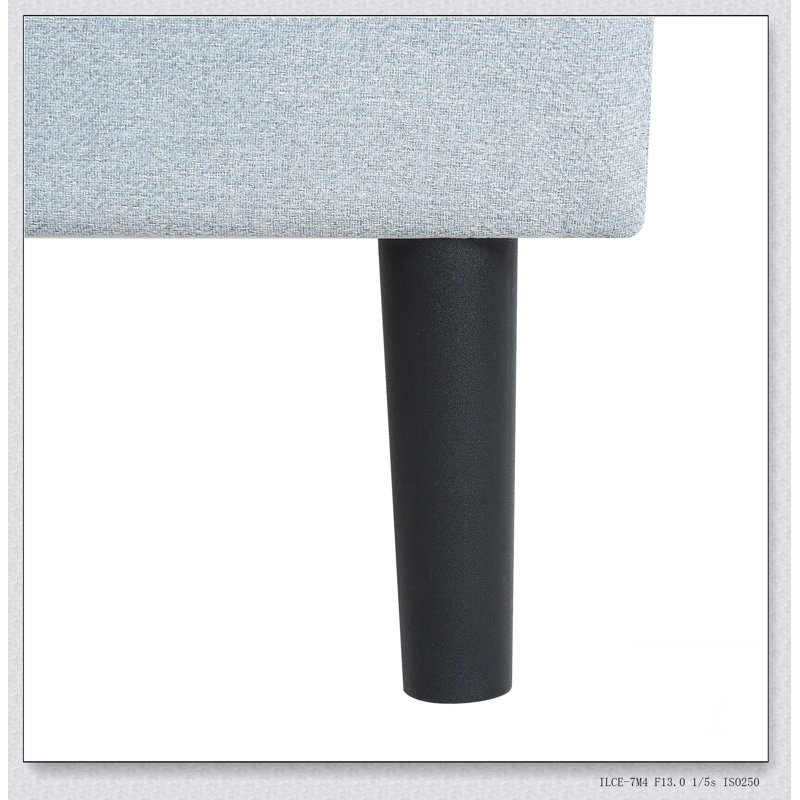 Light Gray Twin Bed
