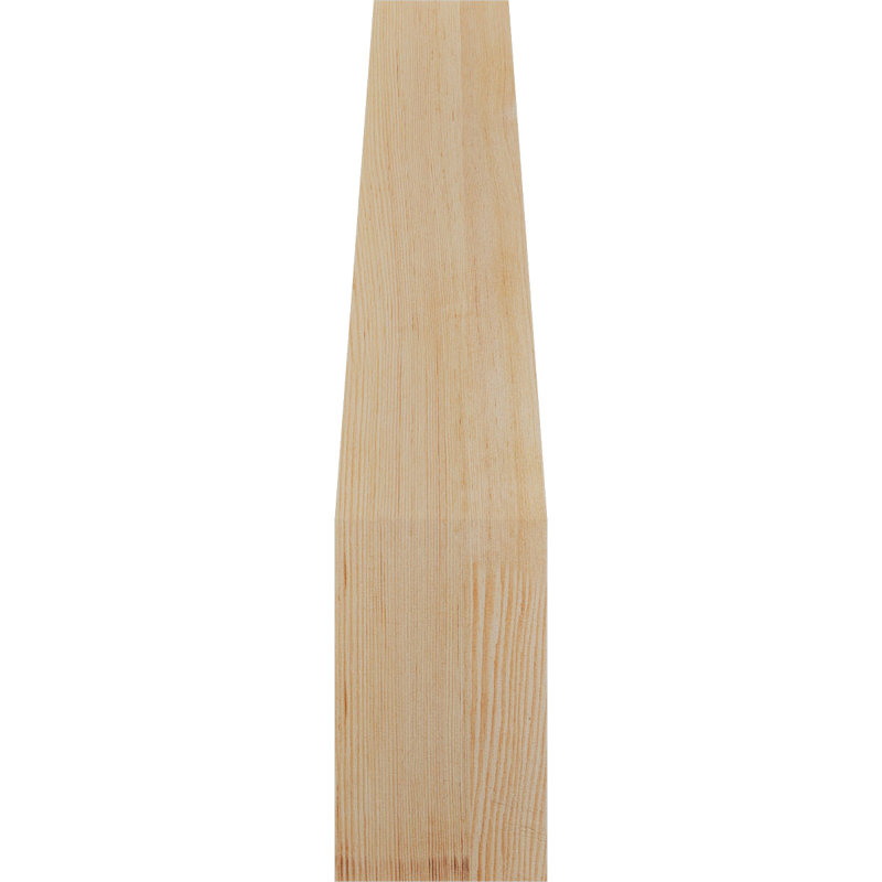 Attelle de genou Funston, Sapin de Douglas, Lisse, H 28 po x l 5,5 po x P 20 po
