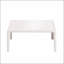 Ensemble de conversation pour patio 3 pièces, mobilier d'extérieur moderne avec table basse carrée et coussins épais et imperméables pour sièges profonds
