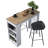 Kitchen Table With 3 Shelves