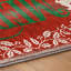 Tapis à couronne de Noël Premium à poils longs lavable à la machine ADS217-1515120460