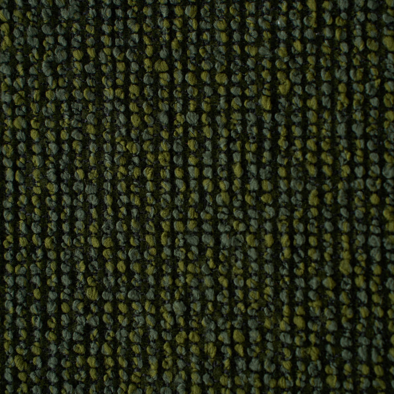 Fauteuil d'appoint pivotant surdimensionné, fauteuil rembourré texturé pour grand salon et chambre à coucher, Green Boucle