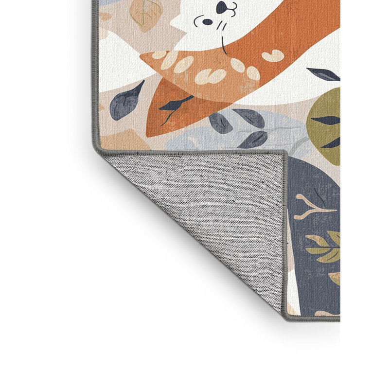 Tapis pour enfants 6 animaux Ginza, Rectangulaire 2 pi x 3 pi