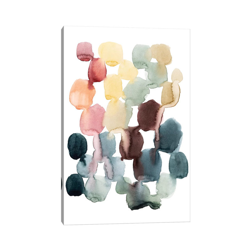 « Desert Stones II » par Grace Popp-reproduction d’art, Pas de tapis, Toile tendue, H 48 po x l 32 po x P 1,5 po